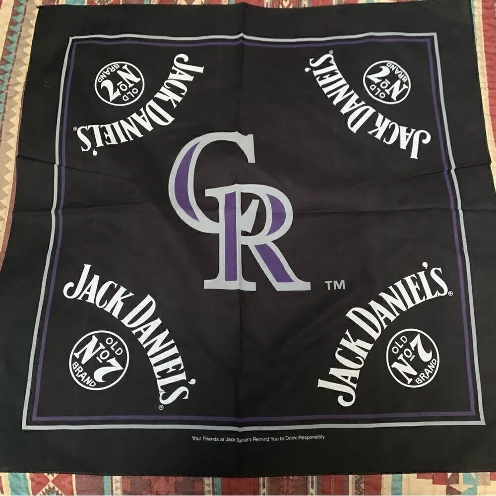 Colorado Rockies Jack Daniel’s Bandanna